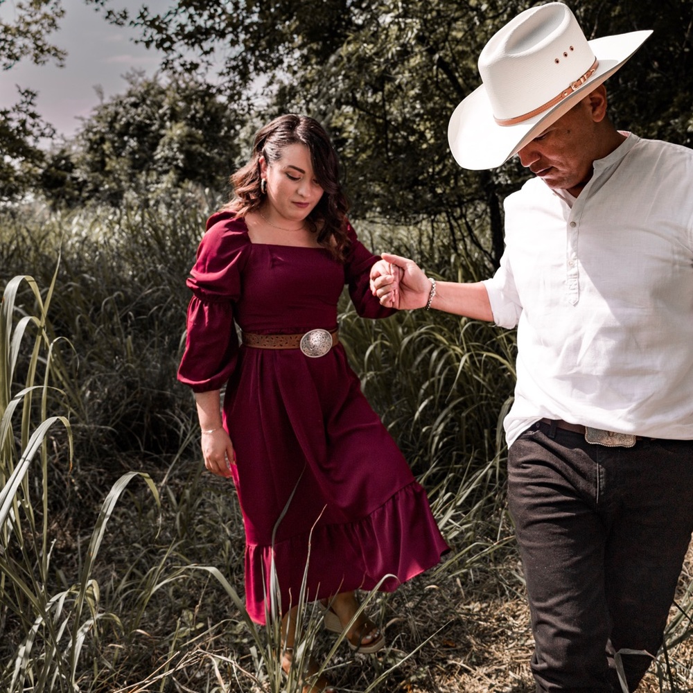 Burgundy Bohemian Dress